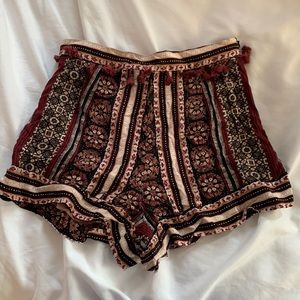 NWOT Boho High Waisted Shorts
